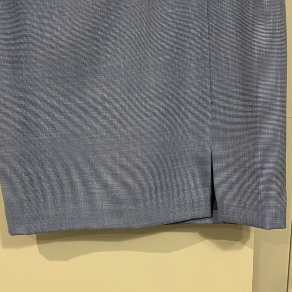 Banana Republic Women’s Elegant Sleeveless Sky Blue Dress, Size 4 petite - Picture 6 of 9